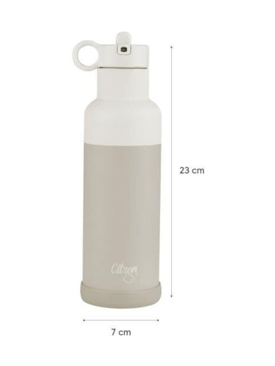 Citron Water Bottle Stainless Steel 500ml Blue