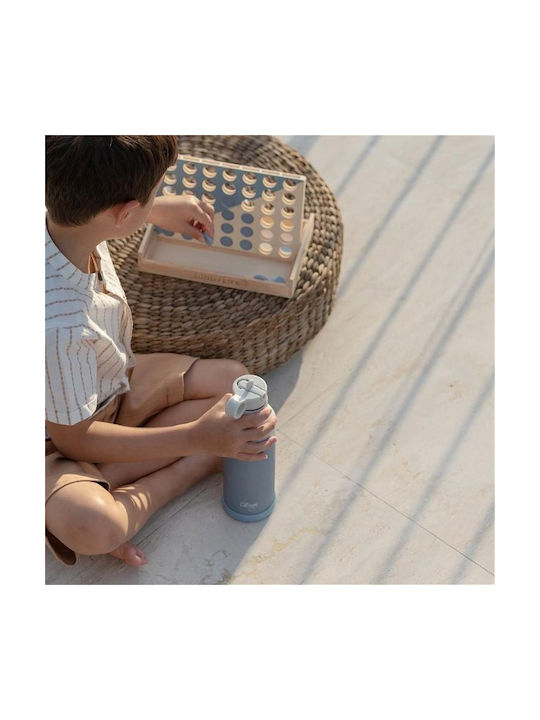 Citron Water Bottle Stainless Steel 500ml Blue
