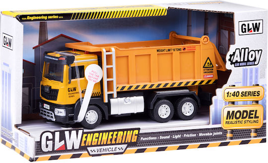 Jokomisiada Remote Controlled Construction Vehicle Yellow