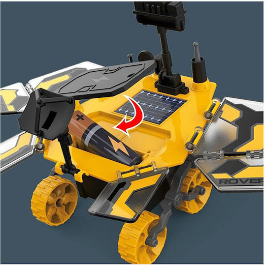 Jokomisiada Educational Martian Rover Solar Construction Kit Τηλεκατευθυνόμενο Παιχνίδι Πορτοκαλί