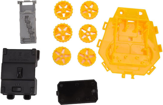 Jokomisiada Educational Martian Rover Solar Construction Kit Τηλεκατευθυνόμενο Παιχνίδι Πορτοκαλί