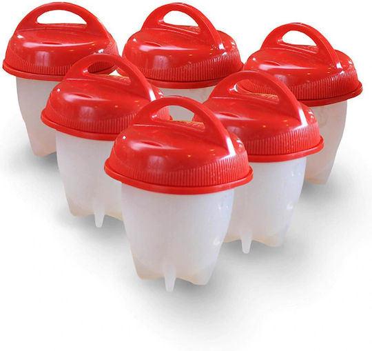 Set Boiling Eggs Without Shell Zola 6 Pieces Plastic