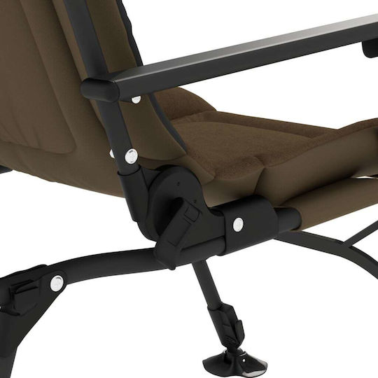 vidaXL Liegestuhl-Sessel Strand Beige 61x92x100cm.