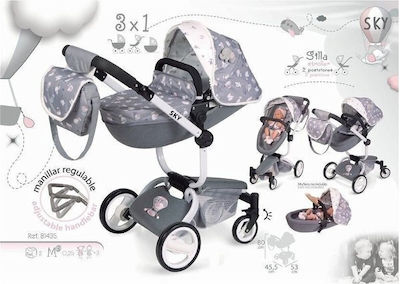 De Cuevas Doll Stroller Pram