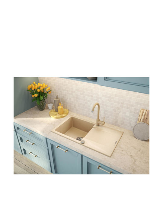 Deante Kitchen Faucet Counter Beige