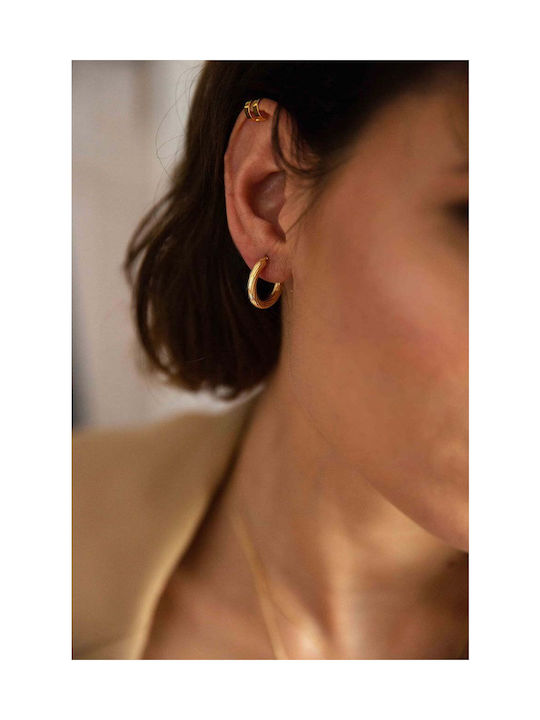 Ania Kruk Earrings made of Silver Gold Plated