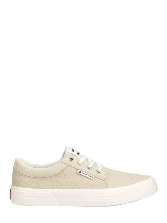 Tommy Hilfiger Ανδρικά Sneakers Μπεζ