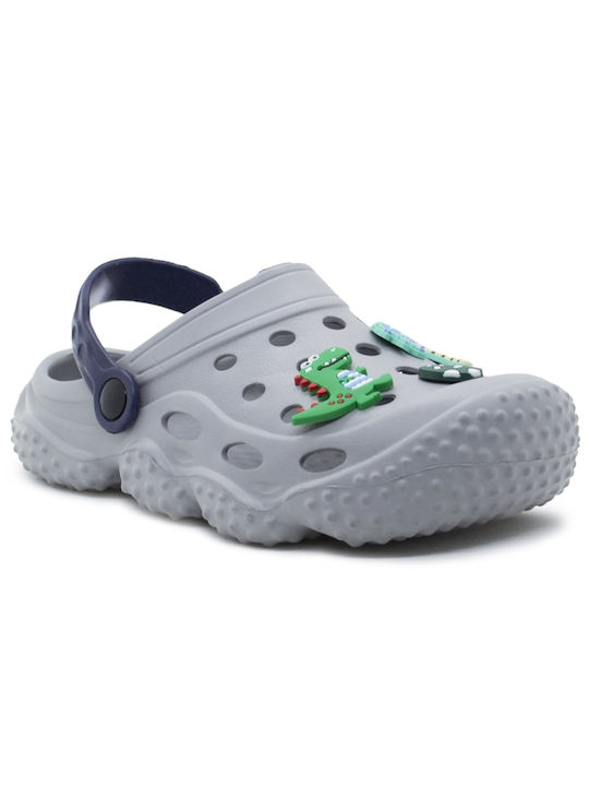 Meridian Children's Beach Clogs Gray