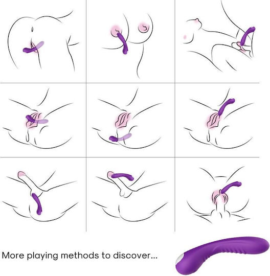 Armony Legend Vibrator G-Spot 18cm Violet