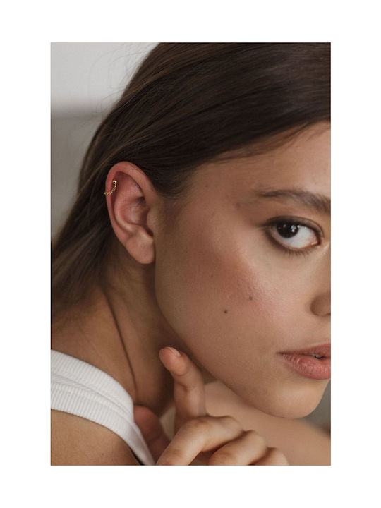 Ania Kruk Single Earring from Silver Gold Plated