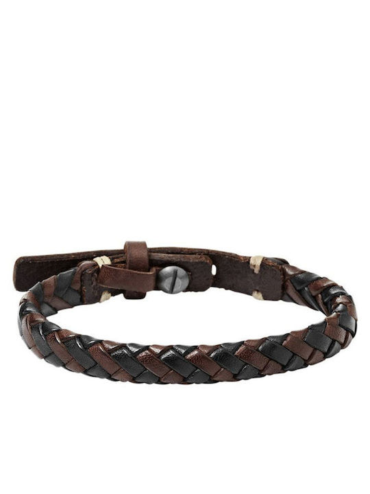Fossil Femeie Brățară Identitate din Piele
