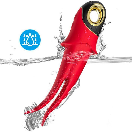 Armony Doppelter Vibrator 23.4cm Rot