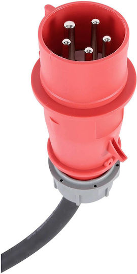 Platinet Tragbar Dreiphasig Elektroauto-Ladestation 22kW mit Integriertes Kabel Typ 2 (PPC32AT22)