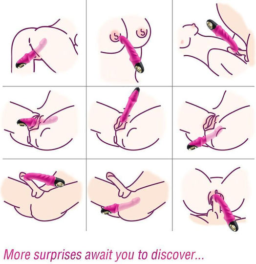 Armony Vibrator Clasic Cu Control De La Distanță 22.8cm Fucsia