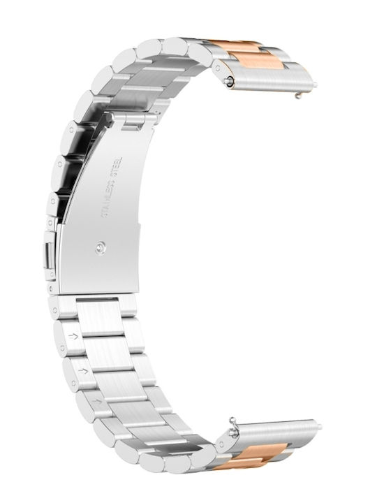 Μεταλλικό Μπρασελέ Ροζ 41mm