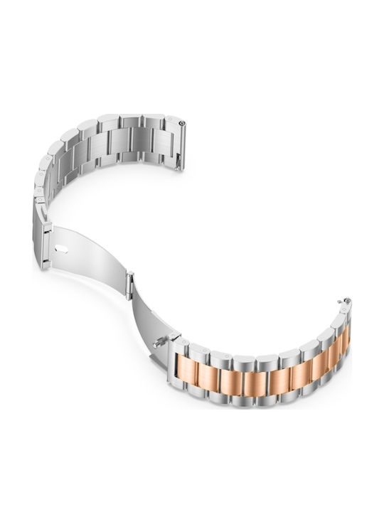 Μεταλλικό Μπρασελέ Ροζ 41mm