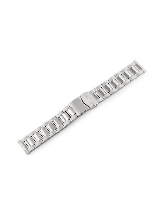 Μεταλλικό Μπρασελέ Ασημί 22mm