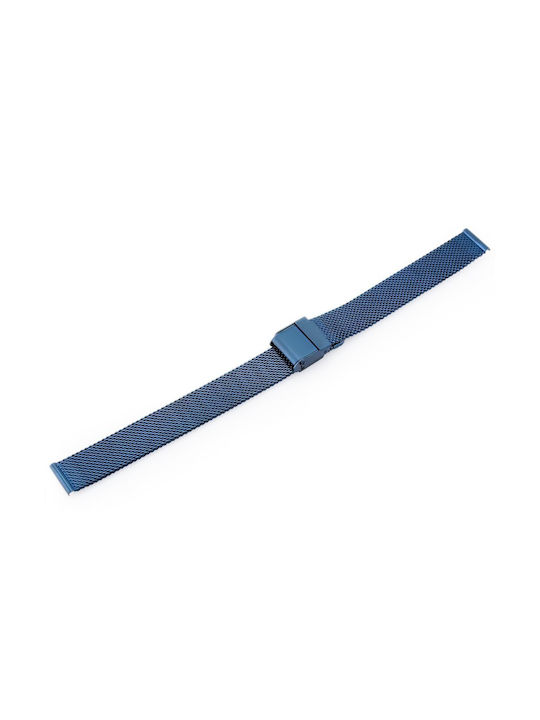 Pacific Μεταλλικό Μπρασελέ Navy Μπλε 12mm