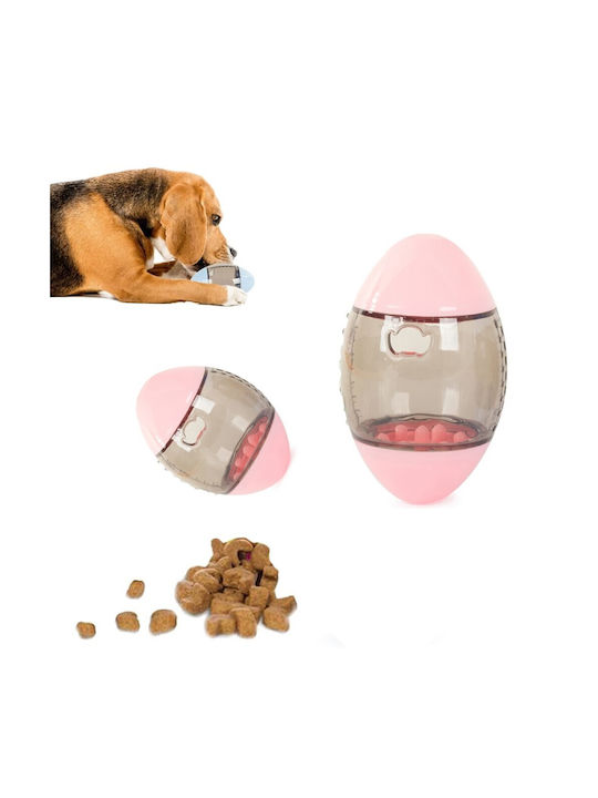 Glob Din Plastic Jucărie Pentru Câine 13 Cm Roz