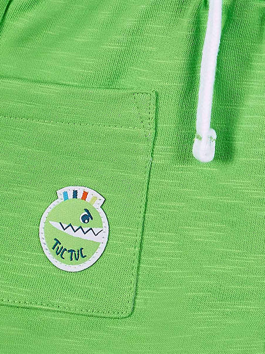 Șort/Salopetă Copii din Material Textil Verde