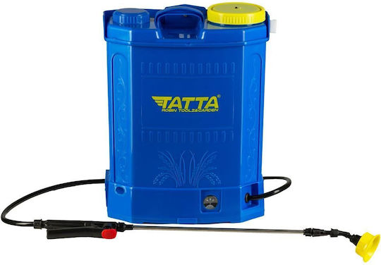 Tatta Drucksprüher 12V mit Batterie 8Ah mit Kapazität 20Es in Grau Farbe