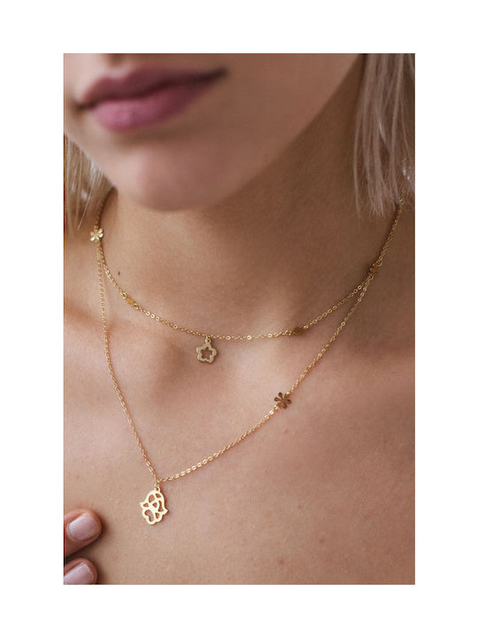 Ania Kruk Necklace Gold Plated