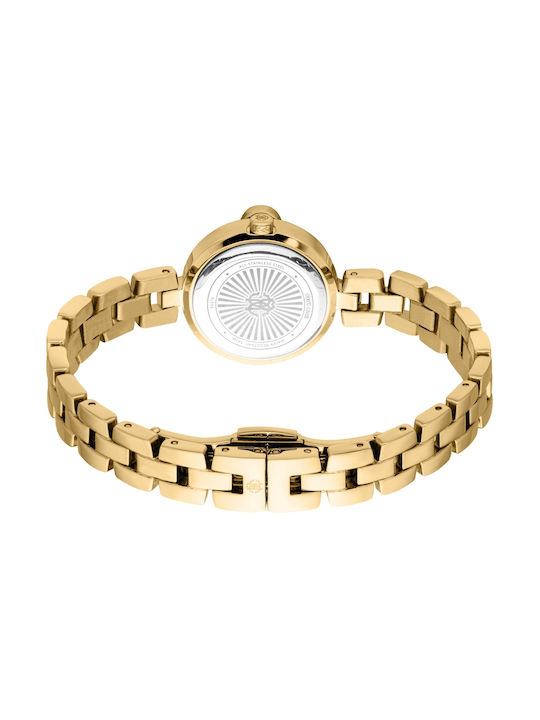 Roberto Cavalli Snake Core Mini Watch with Silver Metal Bracelet