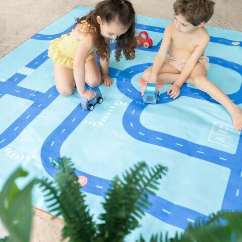 Quut Kids Beach Towel Blue 180x180cm