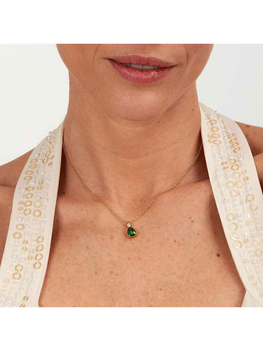 Morellato Necklace Made of Gold Plated Silver Morellato Necklace Made of Gold Plated Silver