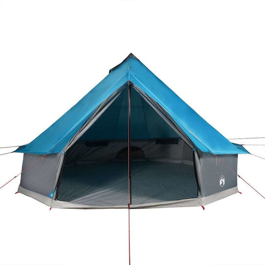 vidaXL Campingzelt Teepee Blau Für 6 Personen
