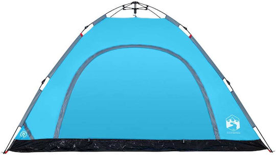 vidaXL Camping Tent Igloo Blue for 5 People