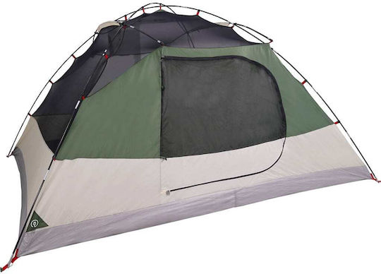 vidaXL Σκηνή Camping Πράσινη για 6 Άτομα