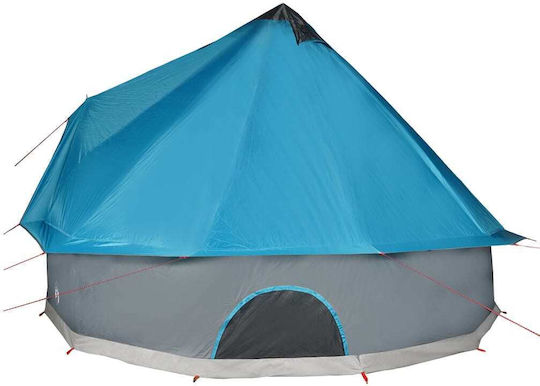 vidaXL Campingzelte Teepee Blau Für 8 Personen