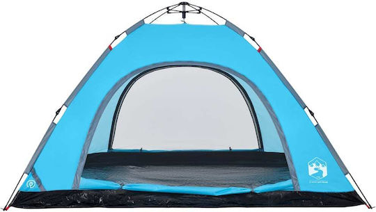 vidaXL Camping Tent Igloo Blue for 5 People