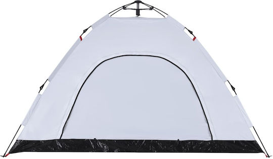 vidaXL Campingzelt Igloo Weiße Für 4 Personen