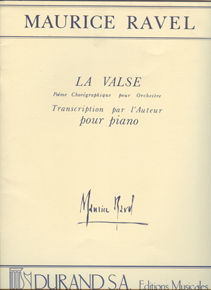 Durand Ravel - La Valse Παρτιτούρα για Πιάνο