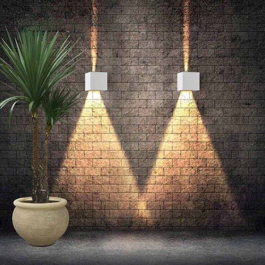 Vivalux Stark Wasserdicht Wandmontiertes Außenbeleuchtung LED 6W 10x10x10cm Vivalux Stark Wasserdicht Wandmontiertes Außenbeleuchtung LED 6W 10x10x10cm
