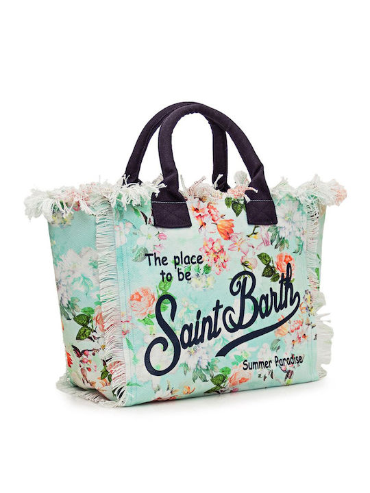 MC2 Fabric Beach Bag Floral Multicolour