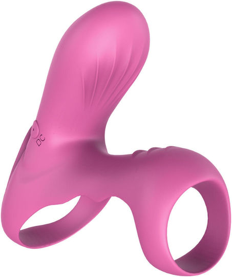 Vibrant Inel Cock Roșu