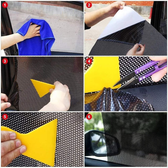 Umbrelă Laterală Pentru Parasolar Auto 42x38cm