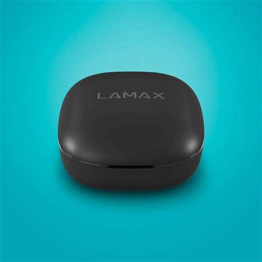 Lamax Clips1 ANC In-ear Bluetooth Handsfree Earphones with Sweat Resistance and Charging Case Black
