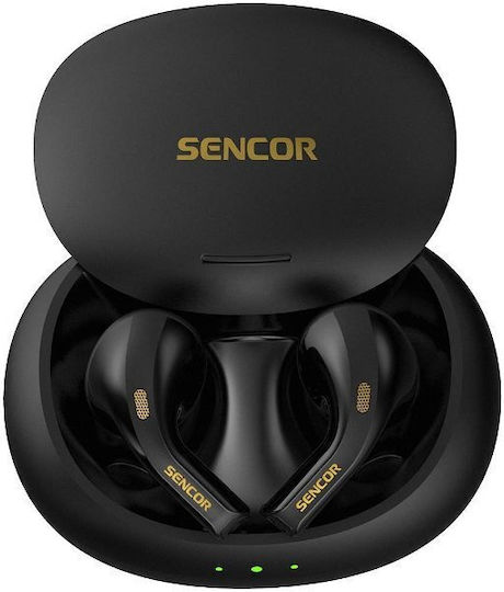 Sencor SEP 560BT In-Ear Bluetooth-Freisprecheinrichtung Kopfhörer mit Ladeetui Schwarz