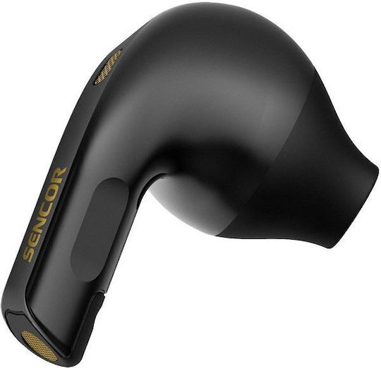 Sencor SEP 560BT In-Ear Bluetooth-Freisprecheinrichtung Kopfhörer mit Ladeetui Schwarz