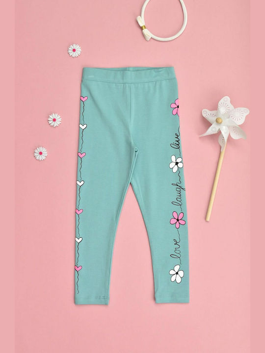 Potre Kids Long Legging Turquoise