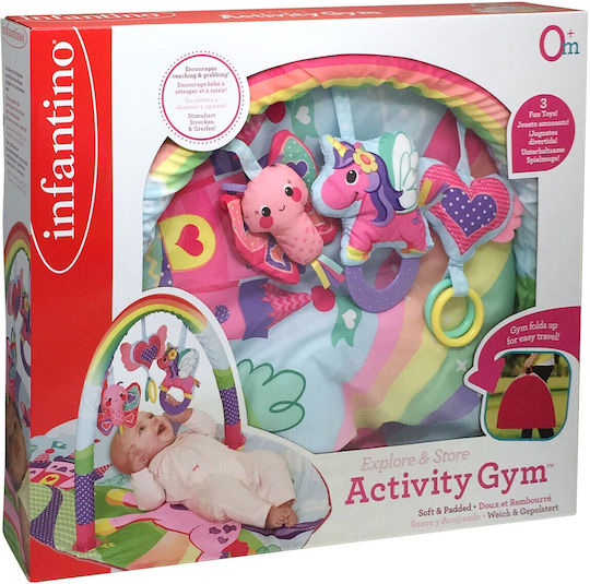 Infantino Explore & Store Unicorn Γυμναστήριο Δραστηριοτήτων για Νεογέννητα