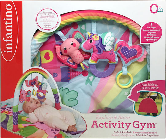Infantino Explore & Store Unicorn Γυμναστήριο Δραστηριοτήτων για Νεογέννητα