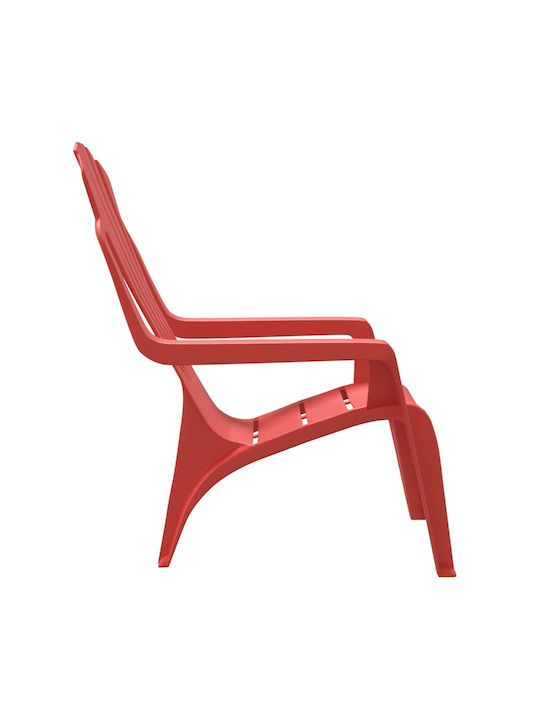 Vidaxl Kinder Gartenstühle 2 Stück Holzoptik Rot 37x34x44cm Pp Rot