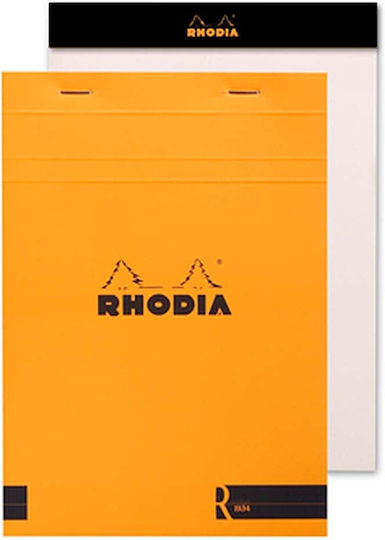 Rhodia R Notizblock 80 Blätter A5 mit leeren Seiten Orange