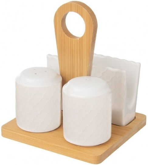 Orion Salt and Pepper Set Ceramic 3pcs