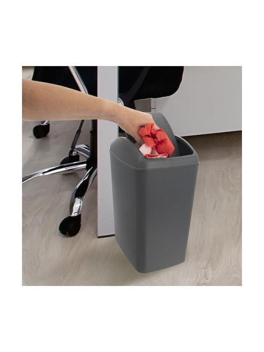 Orion Waste Bin Waste Plastic Gray 10lt 1pcs